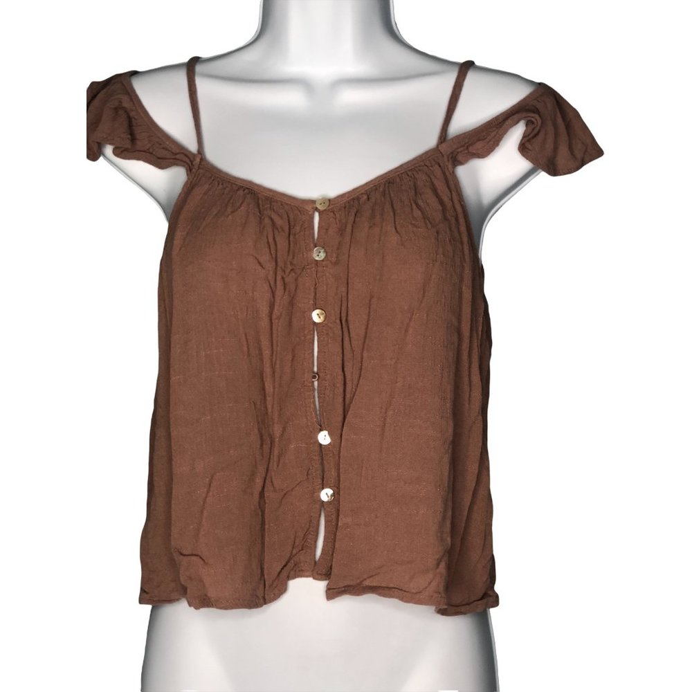 Chloe & Kate small off shoulder crop top